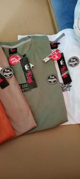 Product Review of Paket 4PCS 100RIBU Kaos Distro BAHAN SEMI KATUN MOTIF SIMPEL Ready SIZE M-L-XL-XXL-XXXL MIX BRAND from B**a 1