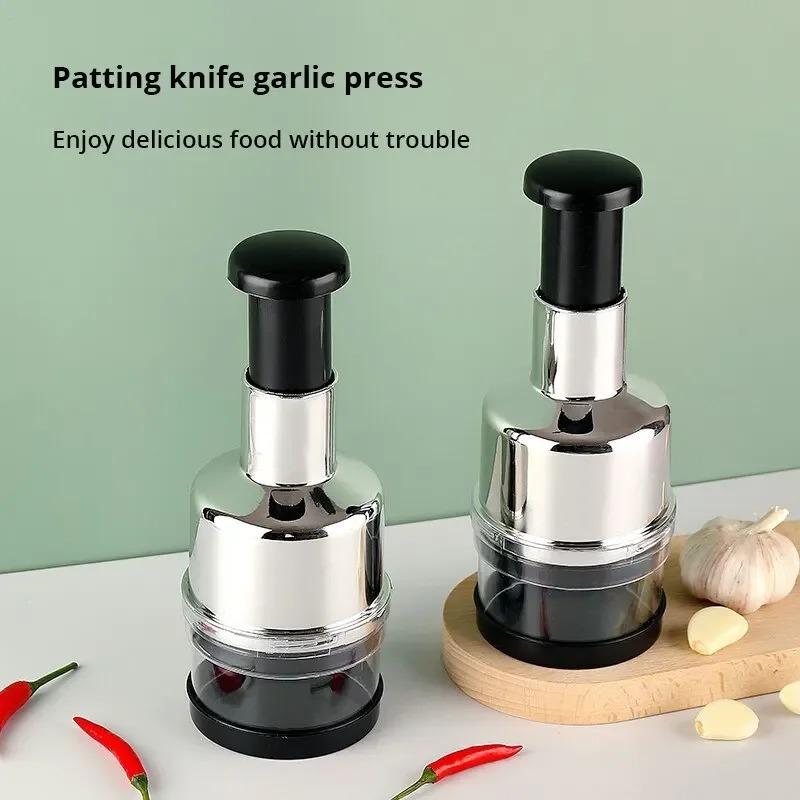 Product Introduction of Penghancur bawang putih dan bawang, penghancur bawang putih dan cili manual, pemegang panjang, mudah !! (may xay mini) 25