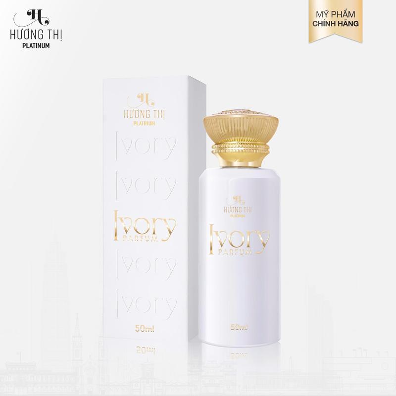 Hương Thị IVORY PARFUM Nước Hoa Nữ 50ml Mùi Hương Hiện Đại Sang Trọng & Tinh Tế Parfum 8h-12h