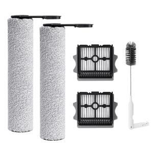 ローラーブラシ フィルター 適用 Tineco（ティネコ）Floor One Stretch S6 コードレス水拭き掃除機交換用のローラーブラシ フィルター専用高性能部品（クリーニングブラシが1つ付属しています）
