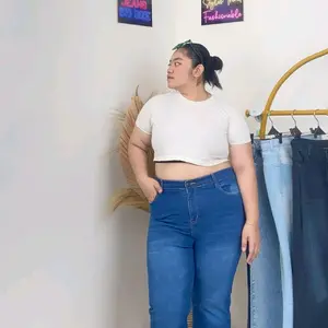 Carla Cutbray Bootcut by Superjeans - Celana Panjang Jeans Wanita - Stretch - Normal & Big Size