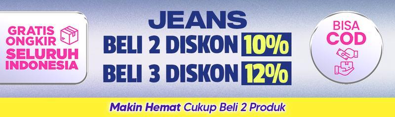 JINISO PLAYDATE - 652 Baggy Loose Jeans Pria JINISO PLAYDATE - 652 Baggy Loose Jeans Pria