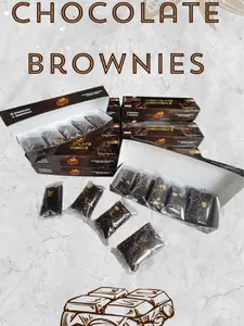 Boemirasa Brownies Iris 5 pcs - Kue Cokelat Lezat dan Nikmat untuk Camilan Sehari-hari Snack Chocolate Cemilan Manis Terbuat dari Bahan-bahan Praktis