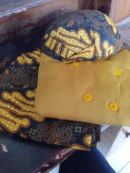 Product Review of COD!!! Setelan Beskap Anak + Celana Batik / Jarik Instan Coklat + Blangkon Solo (Ukuran Bayi 0 Tahun Sampai SD) #PAKAIAN ADAT JAWA# #TEDAK SITEN# #BISA BAYAR DI TEMPAT# from M**a 0