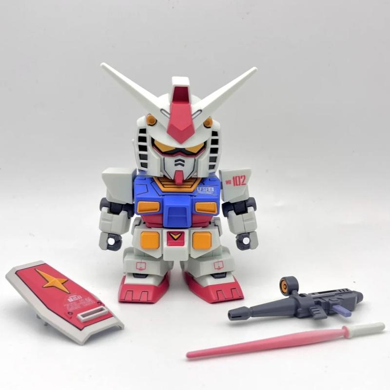 Sdex Phiên Bản Q Chiến Binh BB, Gundam Cơ Sở Giới Hạn, RX-78-2, Mô Hình Lắp Ráp Gundam GANSO Nhỏ Và Nhỏ 1