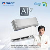 Gambar GREE GWC-12AIRY AC INVERTER AIRY Series - 1.5PK - R32 - Smart Voice Control - Wi-Fi - Gold Fin (Indoor) - Black Diamond Fin (Outdoor) - Silver dari OneStop Electronics Kota Administrasi Jakarta Utara 2 Tokopedia