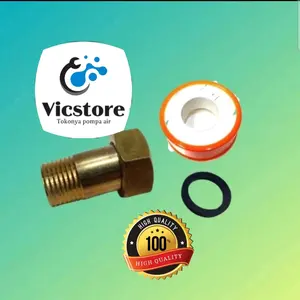 mur kopling meteran pdam air coupling napple adaptor pam 1/2 x 3/4 inch