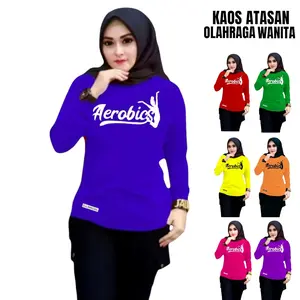BAJU SENAM WANITA_Sport 2xl indigo Adem Bersepeda regular warna biru botol tahan angin xl L Purple salem Olahraga Red