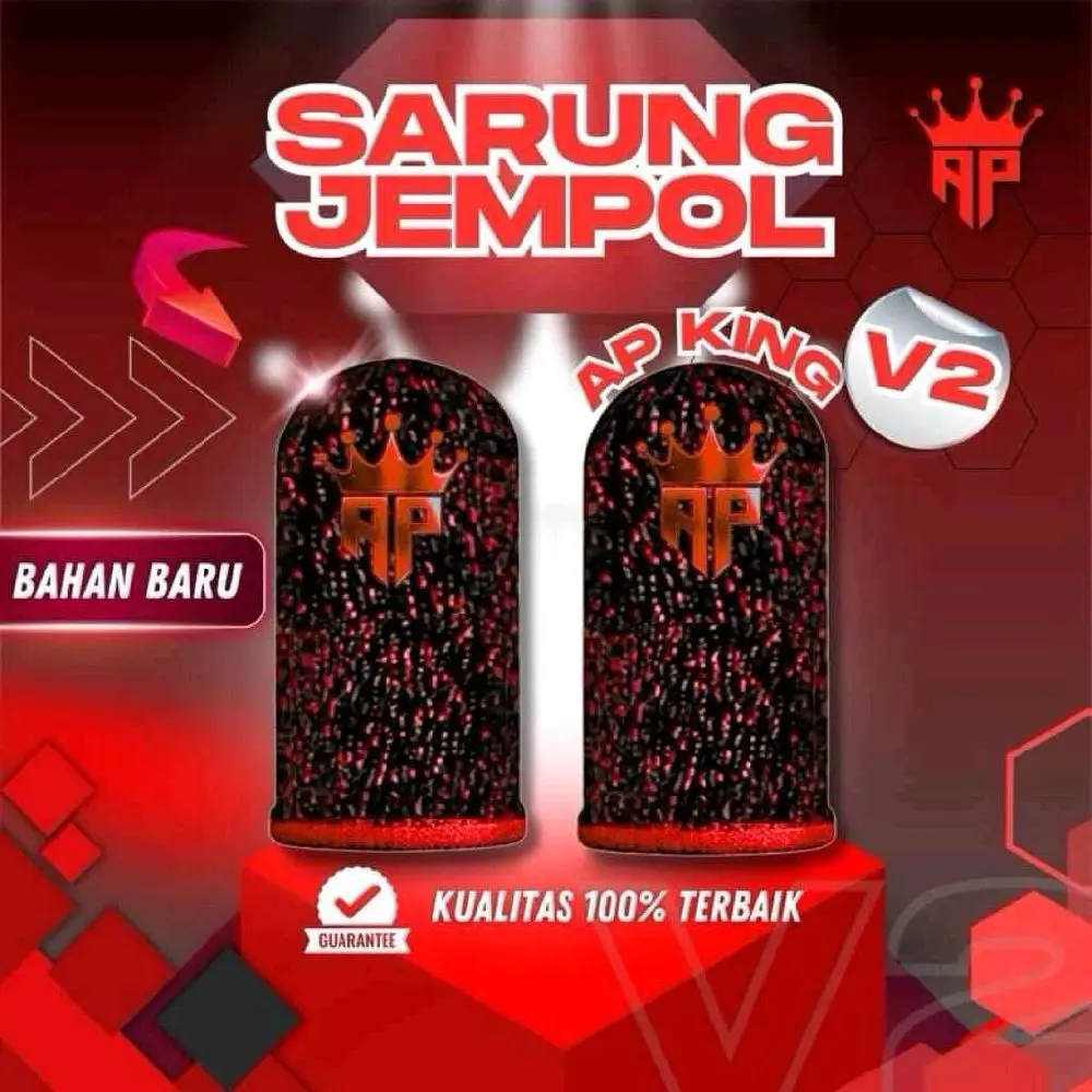AP King Sarung Jempol V2 Edisi Terbaru Varian Warna Kesukaanmu Bahan Baru Kualitas 100% Terbaik