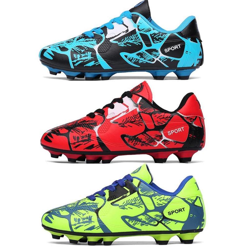 Product Introduction of Child and adult men spike football boots soccer shoes kasut bola sepak sports shoes men's shoes sneakers men's sneakers sports casual shoes but bola sepak children's sneakers children's shoes football boys' shoes men's united kasut bola sepak budak 1
