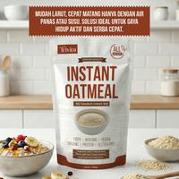 Gambar TRIVICO Instant Oatmeal 150gr Biji Gandum Instan Saji Sarapan Sehat Praktis Tinggi Serat Non GMO dari TRIVICO.ID Kota Tangerang Selatan 4 Tokopedia