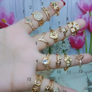 Cincin Xuping Wanita Model [uk medium.7 ] - Rings Perhiasan Elegan