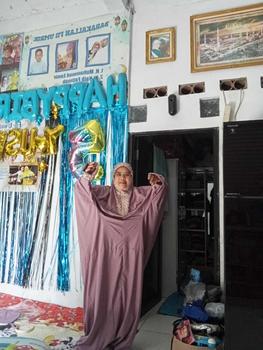 Product Review of Mukena Terusan 2 in 1 Renda Giper Katun Nyaman Muslim Tasbih Simple Panjang from Y**f M**h Z**r 1