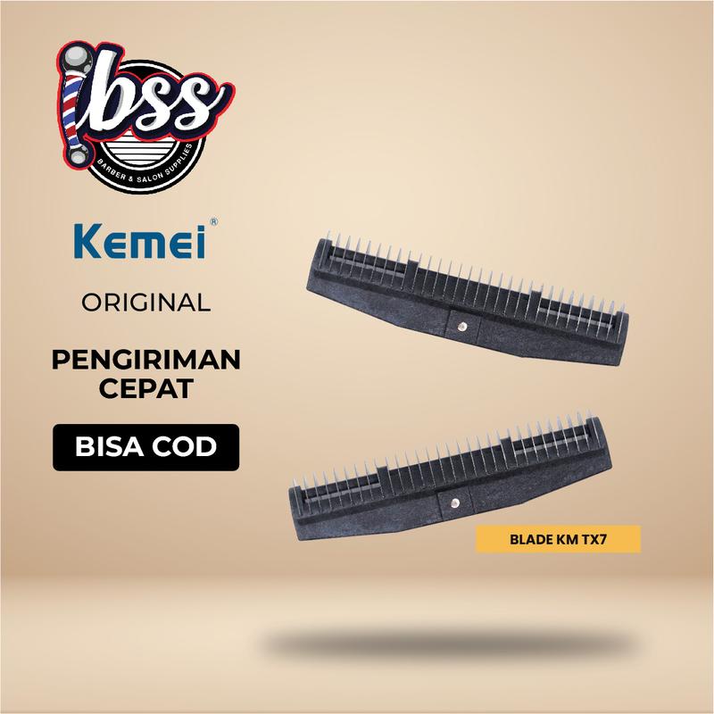 KEMEI SPARE PART BLADE & FOIL / MATA PISAU CUKUR KEMEI / BLADE CLIPPER / BLADE TRIMMER / BLADE SHAVER / KEMEI ORIGINAL / IBSS / INDOBARBERSUPPLY 7