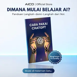 AICO - Buku Panduan Cara Pakai Chat GPT Prompt ChatGPT Kuasai Teknologi AI