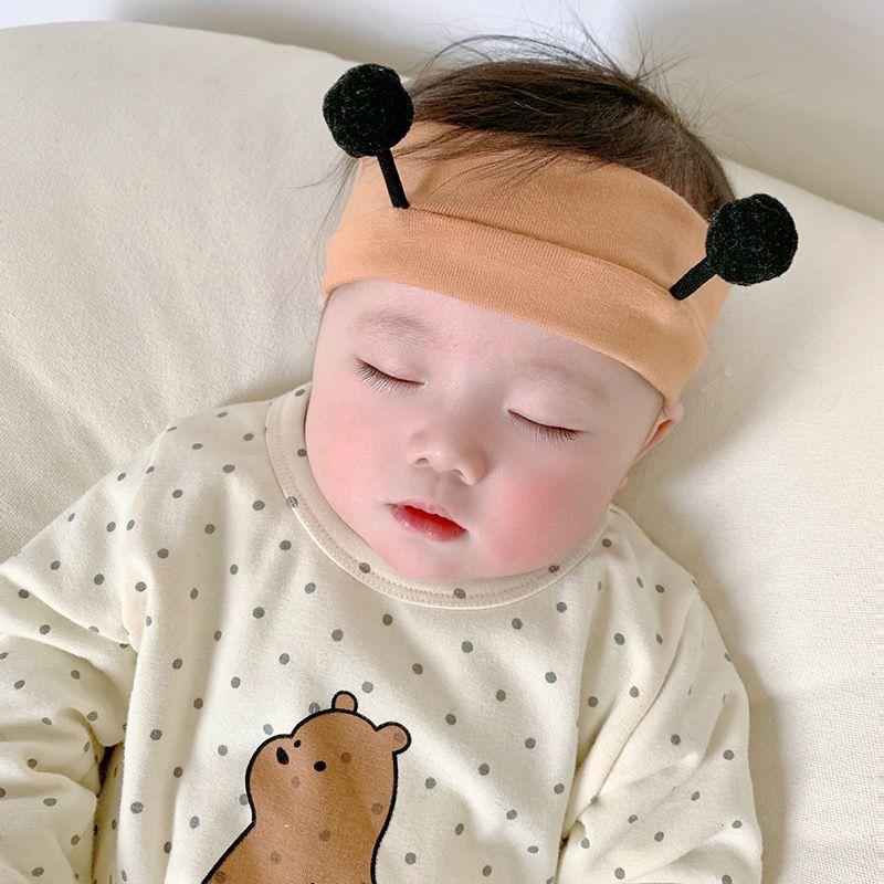 Băng Đô Cho Em Bé Kiểu Khăn Xếp Tai Con Ong, Dễ Thương, Màu Trơn Co Giãn, Thích Hợp Cho Trẻ Mới Biết Đi Và Trẻ Sơ Sinh, Băng Đô Cho Bé Trai Và Bé Gái, Phụ Kiện Cho Em Bé Thích Hợp Làm Đạo Cụ Chụp Ảnh