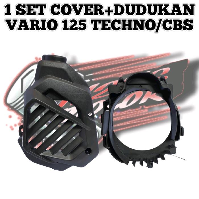 Jual 1 SET DUDUKAN RADIATOR + COVER RADIATOR MOTOR VARIO 125 FI OLD ...
