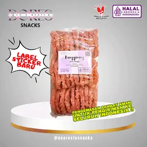 Rangginang Oleh-oleh Khas Bogor Isi 30 Keping - DORES Snacks Cemilan Kering