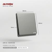 Gambar DUTRON ARIA Series White Saklar / Cetekan Rumah / Saklar Hotel / Stop Kontak / Colokan Listrik / Stop Kontak Universal - 1 Gang 1 Arah dari Dutron Kota Administrasi Jakarta Utara 3 Tokopedia
