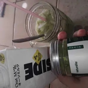 Naturelle Organic Premium Matcha Latte 50 Gram – Bubuk Minuman Matcha Jepang dengan Creamer Nabati & Gula Alami untuk Hot & Iced Matcha Latte