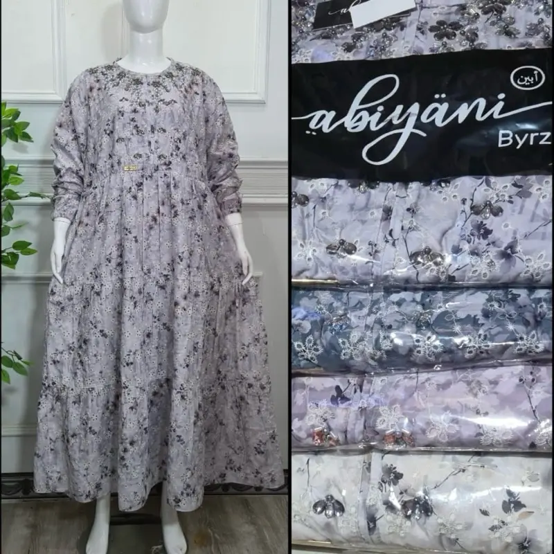 LD Jumbo 130 Katun Bolong Bordir Payet By Abiyani 0