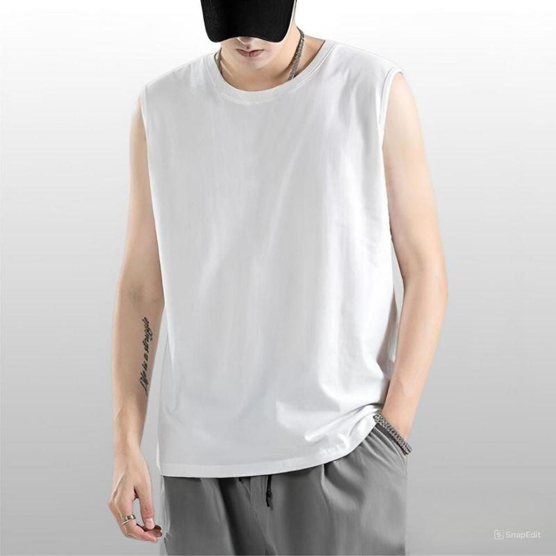 Kaos Singlet Pria Gym Funzie 7 pcs 100 Ribu Polos Singlet Cowok Trendy Kaos Lekbong Laki Laki 2