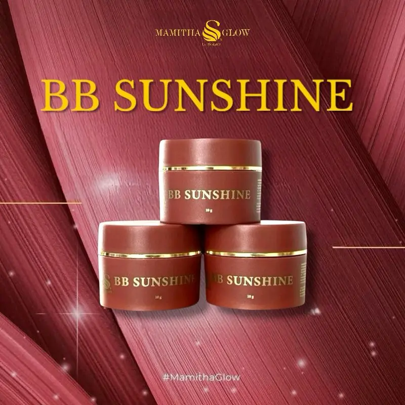 BB SUNSHINE (BB SUNSCREEN) BY MAMITHA GLOW Perawatan Wajah Mencerahkan Glowing 1