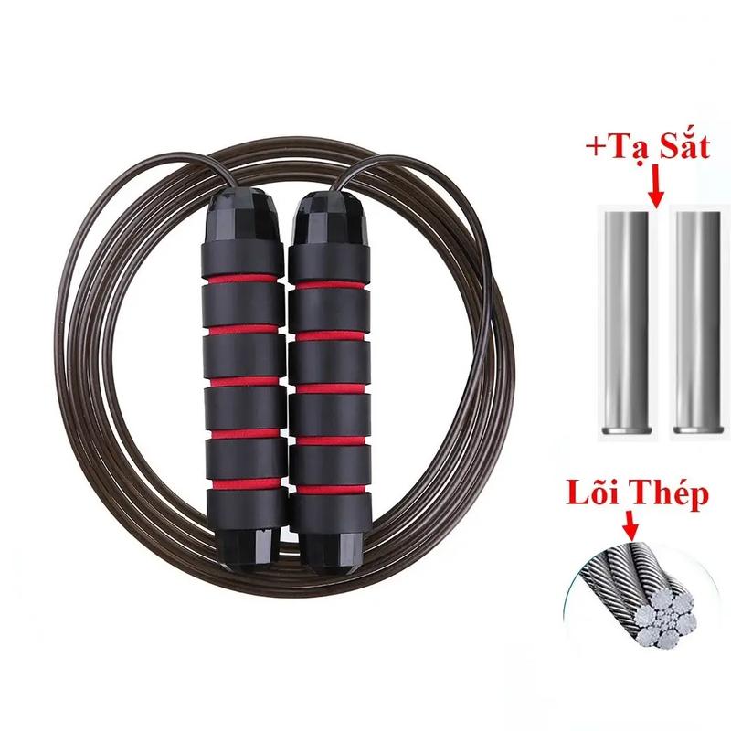 Dây Nhảy Tập Gym Lõi Thép Cao Cấp Chống Rối, Dây Nhảy Cardio, Thể Lực, Thể…