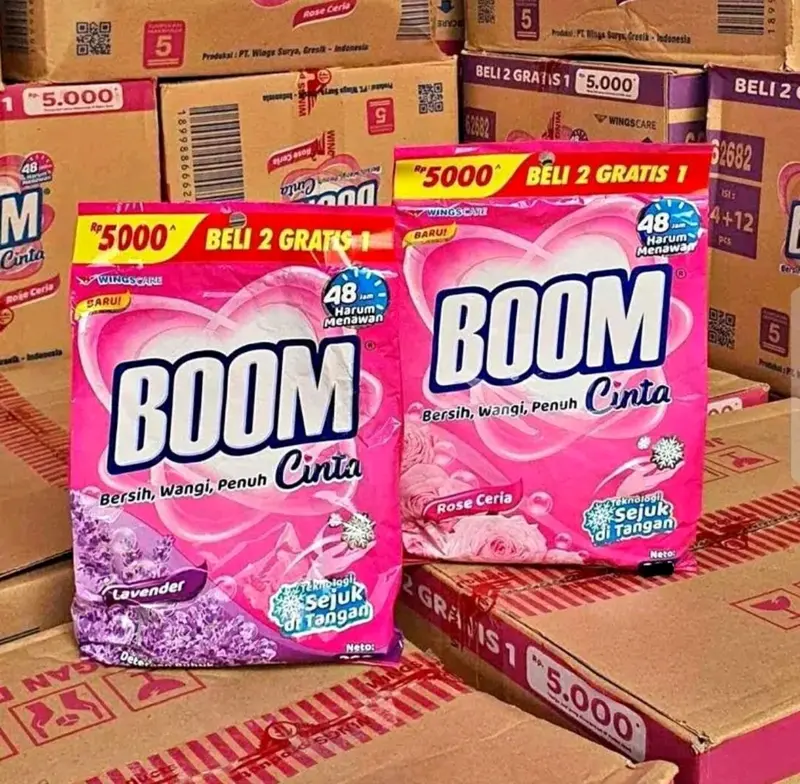 Deterjen Boom 5000AN 5PCS untuk Cucian Anda 1