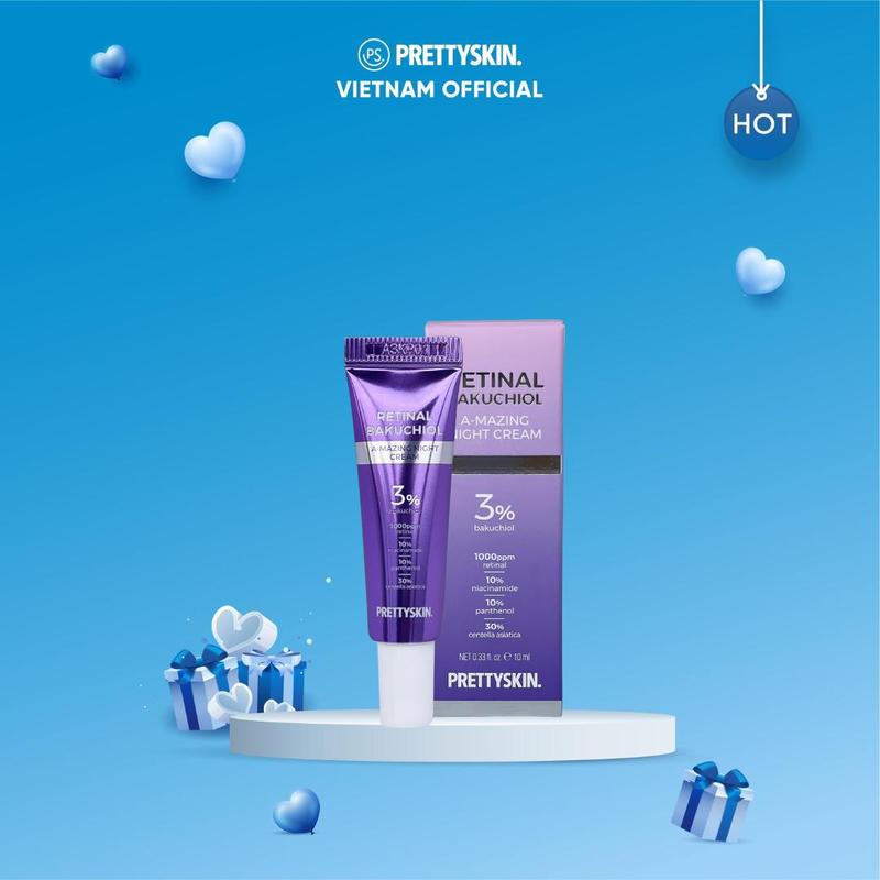 KEM giúp tái tạo RETINAL BAKUCHIOL 10ML PRETTYSKIN