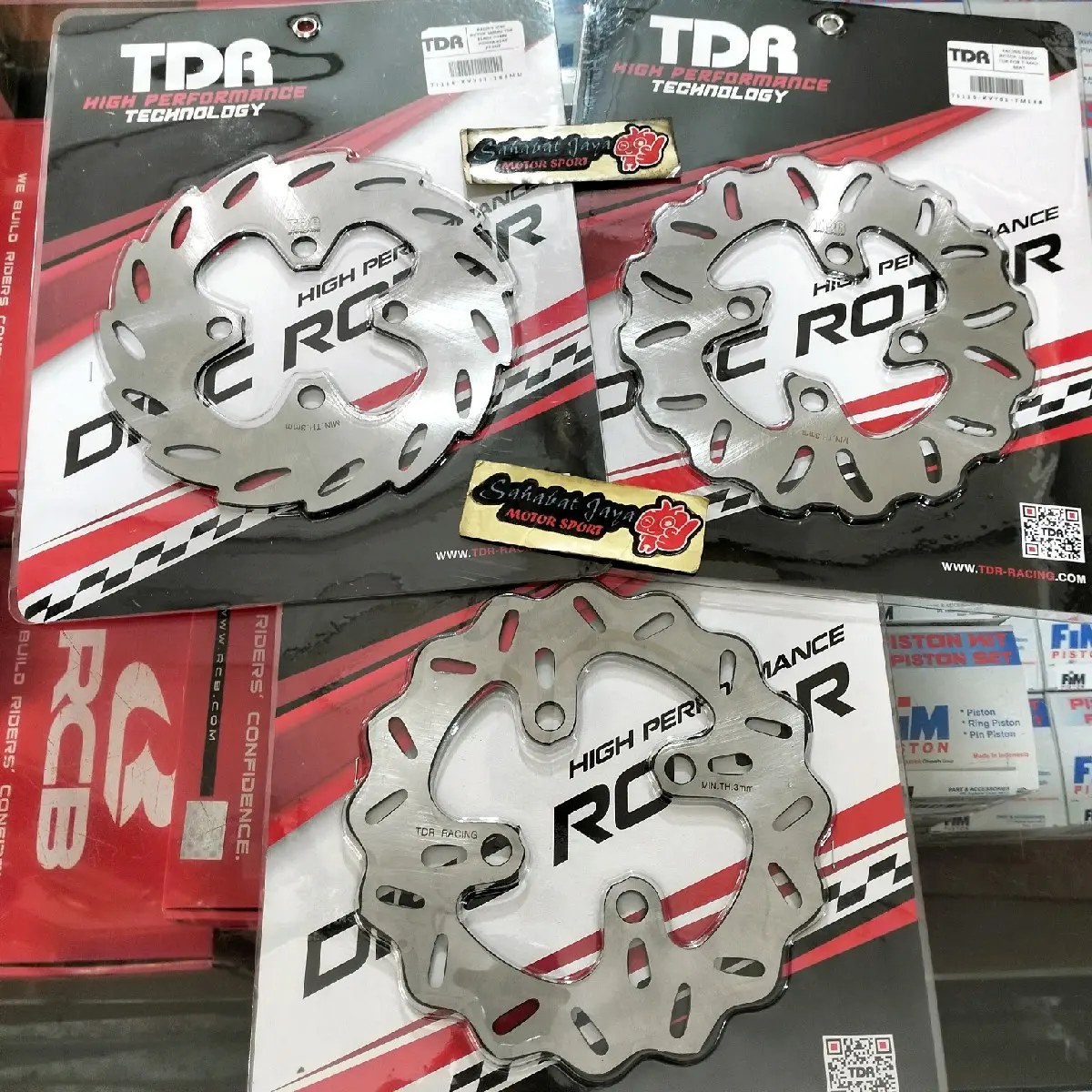 Disc Cakram Piringan Depan TDR Beat Karbu scoopy Karbu Beat Fi scoopy Fi Vario 110 Karbu Vario 110 Fi Vario 125 Vario 150