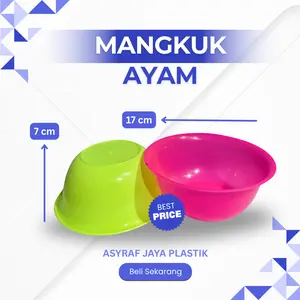 Mangkok Ukuran 10 | Mangkok Plastik Murah dan Serbaguna | Mangkok Sup, Bakso dan Mie Ayam