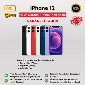 NEW iPhone 12 128GB RESMI INDONESIA | GARANSI 1 TAHUN