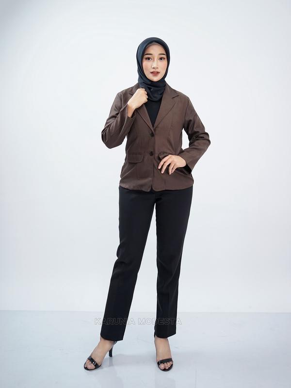 Blezer Kerja Wanita Blezer Wanita Formal Blazer Kantor Wanita Premium Atasan Jas Cewek Kantor Jumbo Premium Casual 3