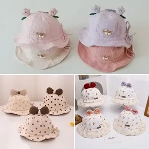 TOPI ANAK BAYI 0-2 TAHUN BALITA #MODEL BUCKET SERUT# / TOPI ANAK CEWEK COWOK LUCU