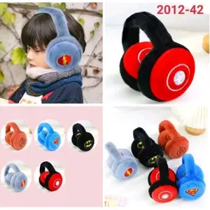 Ear Muff Kids Flodable Earmuff Superheroes Lipat Penutup Telinga Bayi