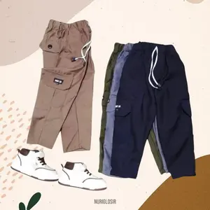 CELANA CARGO PANJANG ANAK LAKI-LAKI 1-12 TAHUN CELANA ANAK BAWAHAN FASHION CELANA ANAK COWOK
