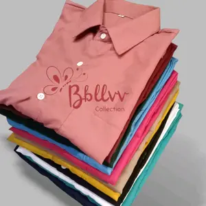 KEMEJA WANITA LENGAN PANJANG BASIC PREMIUM / ATASAN KEMEJA OVERSIZE Casual