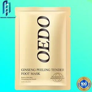 Oedo Ginseng Peeling Tender Foot Mask Remove Dead Skin Moisturizing And Smooth Masker Kaki pecah dan Kering