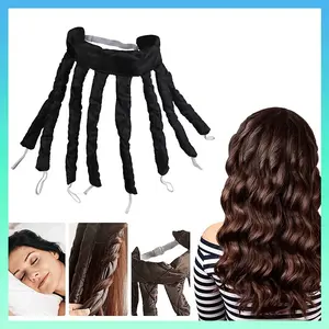 Lazy Hair Curler Hair Rollers Heatless Curling Rod Headband Curls