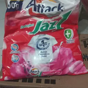 Attack Deterjen Jazz 1.5kg - Bersihkan Noda dalam 1 Menit, Higienis & Anti Bau, Samerok Cita