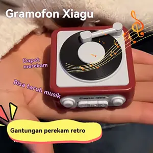 【Ready️Versi Audio Keychain】1PCS Gantungan kunci Voice Record Dengan Rekaman Gantungan kunci Pereka