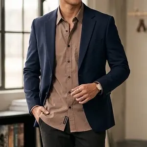 KEMEJA PRIA MASA KINI BAHAN SIGARET ENAK DIPAKAI SLIM FITTINGG - KEMEJA JAMAN - KEMEJA POLOS PRIA LENGAN PANJANG