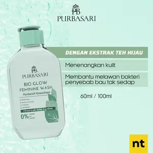 Purbasari Bio Glow Feminine Wash / Sabun Pembersih Kewanitaan