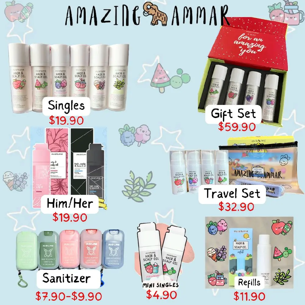 Amazing Ammar Hair and Scalp Oil [Singapore Brand]