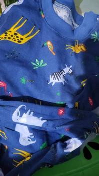 Product Review of Nanaku Baby - Setelan Baju Bayi Piyama Bayi Lengan Panjang Motif Printing Flamingo Usia 3-12 Bulan from p**y 0