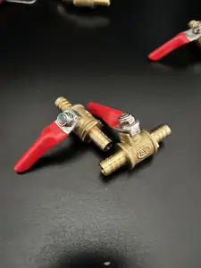 Kran Bensin Motor / Kompresor Angin Bahan Kuningan Ukuran 1/4 Inch