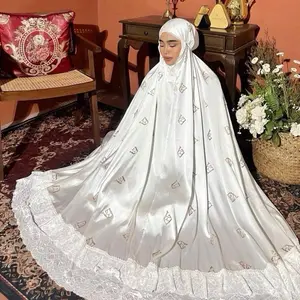 Ellyarsy - Princes Mukena EA Bordir Material SutraExlusive By Elly Arsy   Material: Sutra