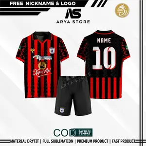 Jersey Custom Persipura Jayapura Home 2025/2026 Gratis Nama dan No Punggung Full Printing