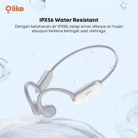 Gambar Olike Wireless Earphone EBC01 Bone Conduction Bluetooth 5.3 Headset IPX56 Bass - Hitam dari Starcomp Semarang Kota Semarang 3 Tokopedia
